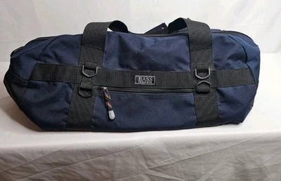 Bolsa de viaje de lona azul marino para equipo al aire libre GH Bass & Co resistente 23x 10,5 x12 Foto 1 de 4