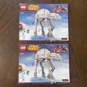 LEGO Star Wars #75054: AT-AT Instruction Booklets 1 & 2 | Free Shipping!!!