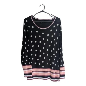 Next Petite Polka Dot Long Sleeve Top Jumper Size UK 18P - Picture 1 of 3