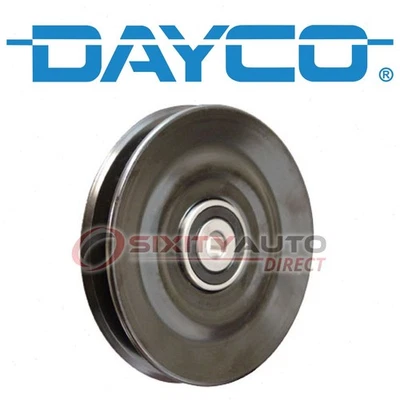 Dayco Air Conditioning Drive Belt Idler Pulley for 1999-2004 Chrysler 300M - di - Image 1 of 4