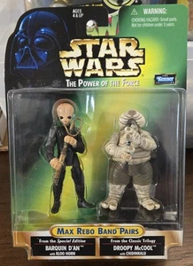 Star Wars POTF 1998 Kenner The Max Rebo Band coppia due set - Foto 1 di 4