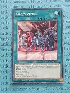 DOOD-EN072 Apocavities Yu-Gi-Oh Card 1st Edition New - Picture 1 of 3