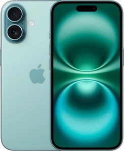 Apple iPhone 16 - 128GB Teal / Blaugrün - differenzbesteuert - Bild 1 von 4