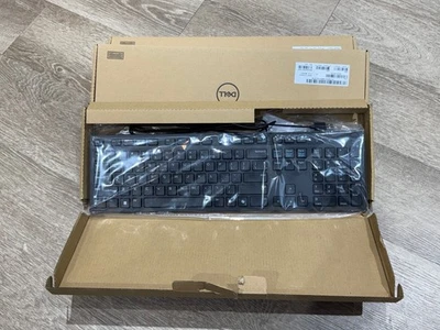 OEM Dell KB216-BK-US USB Dell Multimedia Keyboard, Black - NEW - Image 1 of 2