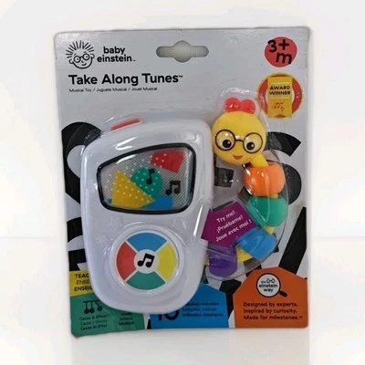 Baby Einstein Take Along Tunes Musical Toy 10 different types of songs - Image 1 of 4