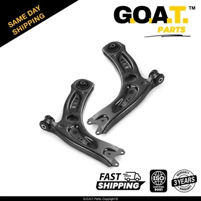 Front Left & Right Lower Control Arm Kit for 15-24 Audi A3 Quattro S3 VW GTI - Image 1 of 4