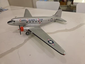 FRANKLIN MINT 1:48 C-47 CAMEL CARAVAN TO BERLIN B11C971 (No Box) - Picture 1 of 20