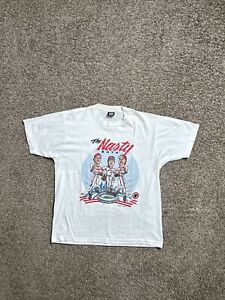 Vintage Cincinnati Reds Nasty Boys Caricature Cartoon T Shirt Size XL USA Made