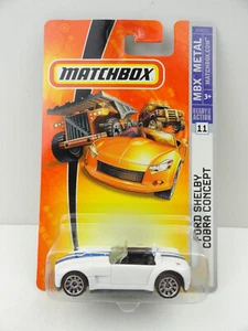 Matchbox #11 Ford Shelby Cobra Concept 2007 (weiß) - Bild 1 von 6