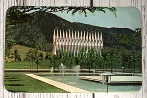 Air Force Academy Protestant Cadet Chapel Colorado Springs Colorado CO Postcard - Picture 1 of 2