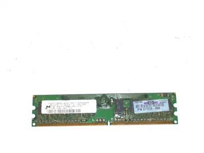 MICRON 1GB MT8HTF12864AY-667E1 PC2-5300U DDR2 667 PC Memory - Image 1 of 3