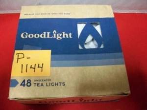 NUEVA CAJA DE 48 LUCES DE TÉ SIN PERFUME GOODLIGHT SIN PARAFINA Y SIN PLOMO - Imagen 1 de 5