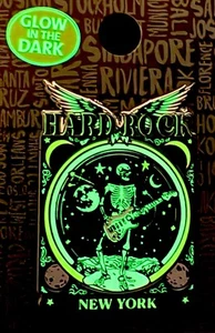2025 Hard Rock Café Nueva York Brillante Festival de Música Celestial Skeleton Le Pin - Imagen 1 de 3