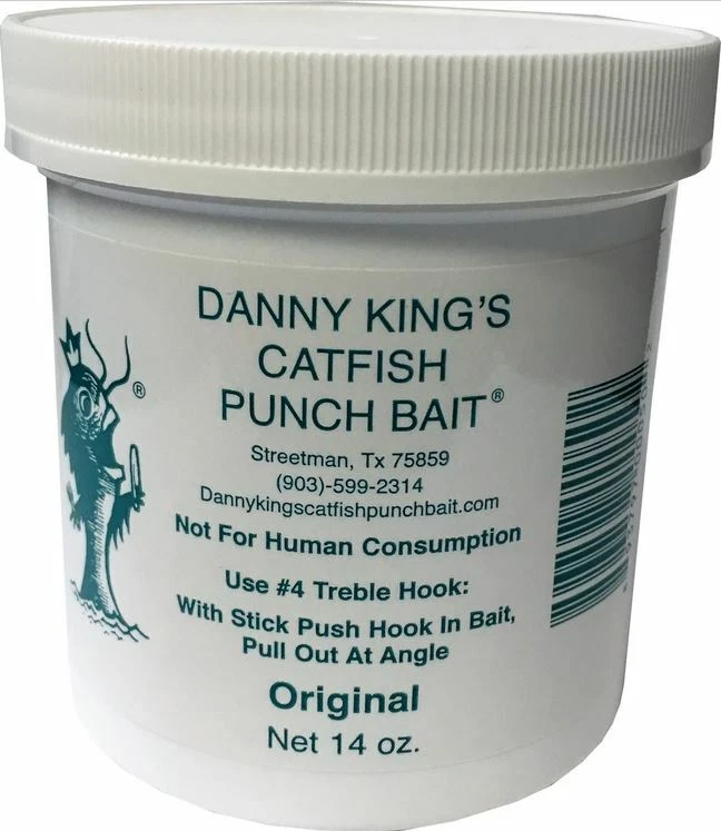 Danny King 50 Catfish Punch Bait Reg. 14 Oz Fishing Prepared