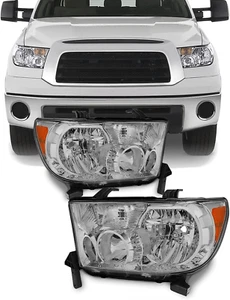 Toyota Tundra OE Replacement Headlights Driver/Passenger Head Lamps - Picture 1 of 6