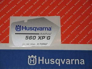  Husqvarna Aufkleber für Starter Startergehäuse Motorsäge 560 XPG 560XPG - Bild 1 von 1