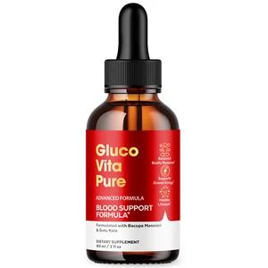 (1 Pack) Gluco Vita Pure Blood Support Drops Advanced Vitamin Supplement 2ML - Picture 1 of 9