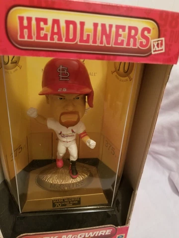 Mark McGwire #25 St Louis Cardinals MLB Headliners XL Commemorative Figure Cover