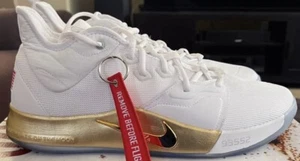 NIKE PG3 NASA Paul George Apollo Mission 2019 Shoes CI2666-100 Men 10 New w/box - Picture 1 of 11