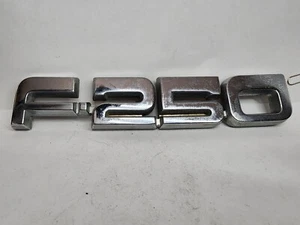 FORD F-250 Pick-Up Truck Emblem Ornament Logo Badge Nameplate Script E7TB-16114B - Picture 1 of 10