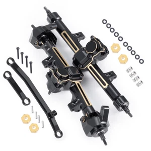 Brass Metal Front Rear Axle Extended Bridge for 1/24 Axial SCX24 90081 AXI00001 - Picture 1 of 25