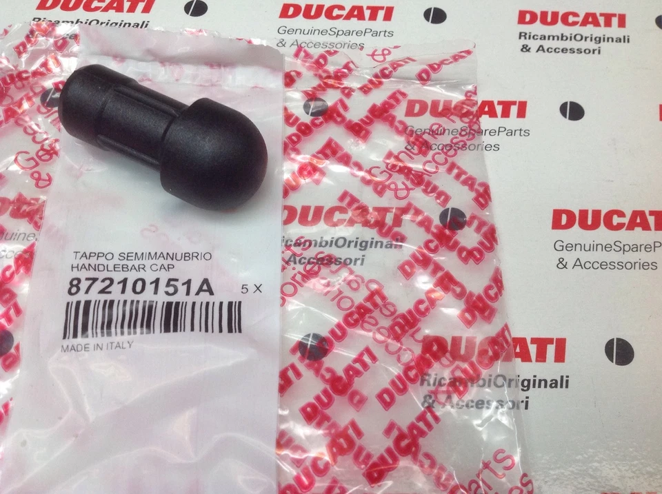 Genuine Ducati Handle Bar End Plug 748 916 999 1098 SS Sport Classic Monster - Image 1 of 1