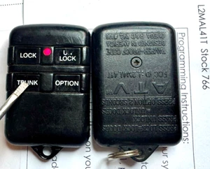 EXCALIBUR FCC L2MAL41T CAR STARTER KEYLESS REMOTE CONTROL ATV OMEGA R&D INC #106 - Picture 1 of 17