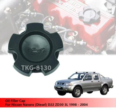 Tapa de llenado de aceite para Nissan Navara Frontier (diesel) D22 ZD30 3L 1998-2004 Foto 1 de 2