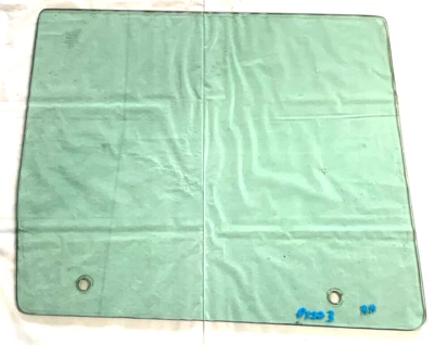 1968 - 1983 Fiat 124 Sport Coupe Spider Convertible Right Front Door Glass OEM - Image 1 of 4