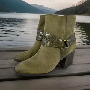 Vionic Vienna Carnelia Women's Water Repellent Ankle Boots US 8 Olive Western - Bild 1 von 14
