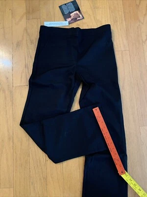 Calça feminina IMAN Global Chic bronzeada tamanho 6 reta magra macia nova com etiquetas - Imagem 1 de 4