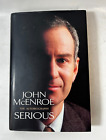 John McEnroe Signed Book Serious Autobiography Hardback 2002