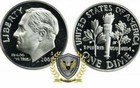 1963 Roosevelt 90% Silver Dime GEM PROOF DIRECT FROM SET #1963SD