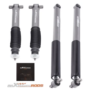 Front 2-5" Rear 2-4" Lowering Shocks For Chevrolet/GMC C1500/C2500 1988-2000 - Picture 1 of 12