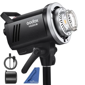 MS300V MS300-V Compact Studio Strobe Flash Light - 300W,GN58 0.1-1.8S Recycle... - Picture 1 of 7
