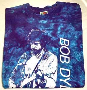 Camisa Bob Dylan Tour Never Ending Tie Dye Doble Puntada FOTL (XL) - Imagen 1 de 11