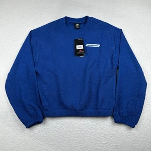 NWT New Balance Transform Spring Loft Pullover Women’s XS Oversized Stretch Blue - Picture 1 of 11