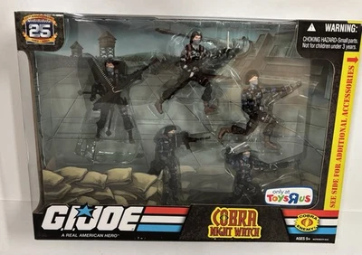 G.I. Joe 25 Aniversario Cobra Reloj Nocturno Figuras Toys R Us Exclusivo Sin usar, en caja sellada Foto 1 de 4