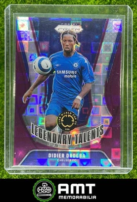 2025 Panini Prizm FIFA Club World Cup Didier Drogba Talents Purple Pandora 12/49 - Image 1 of 3