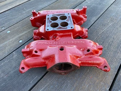 56 Ford Y Block 4bbl Intake Manifold ECZ-9425-A Y Block - Image 1 of 4