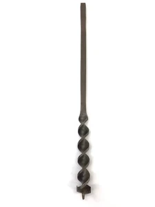 Vintage Barn Beam Hand Drill 1 1/4" Auger Bit - Picture 1 of 12