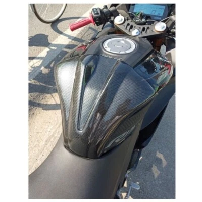 Tankpad Carbon Cover Tank Racing For  YAMAHA YZF R15 2017 2020 - Imagem 1 de 4
