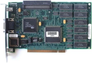 Video card PCI, QV2000, 9425-0547, CNT75MXZ2Z, SPARE 148260-001, MGA, CIRRUS LO - Picture 1 of 4