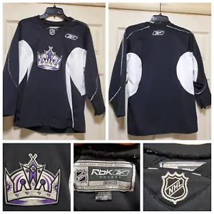 Los Angeles Kings Trikot Jungen XL schwarz weiß NHL Hockey LA Kings bestickt - Bild 1 von 19