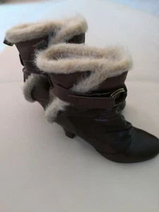 Steve Madden Women Leather Booties Size 9 Medium Made In Spain - Picture 1 of 3