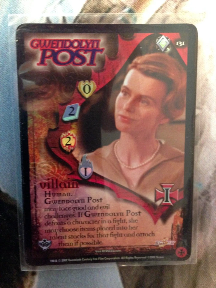 Buffy - Class of 99  "Gwendolyn Post"  #131  Limited  Foil    X1 - Image 1 of 1