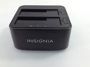 INSIGNIA Dual Hard Drive Docking Station. NS-PCHDEDS19. 2.5/3.5 SATA. USB 3.0 - Picture 1 of 4