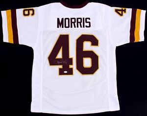 Alfred Morris Signed Washington Redskin Jersey (JSA COA) 2xPro Bowl Running Bk