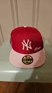 BRAND NEW NEW YORK Mets 2000 Subway Series 59FIFTY Subway Series HAT Size 7 5/8 - Picture 1 of 5