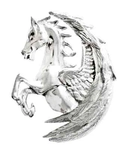 Pegasus Fortuna Sterling Silber Anhänger von Anne Stokes (COM14) *VERKAUFSPREIS* - Bild 1 von 1